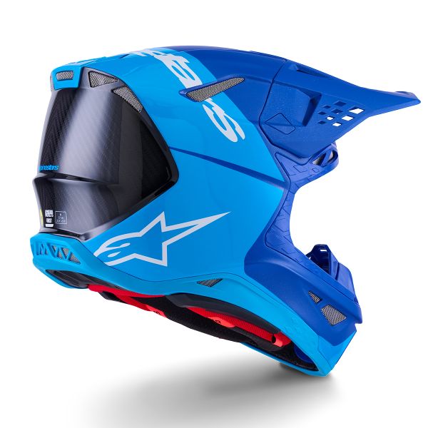 Alpinestars Supertech S-M10 Flood Met Blue Med Blue Blk Crb M&G