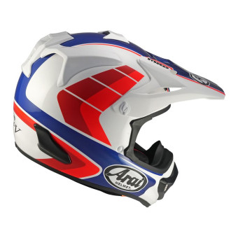 Arai MX-V Evo Jump White Red Blue