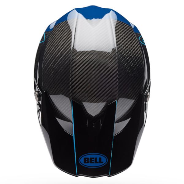 Bell Moto-10 Spherical Strike Blue