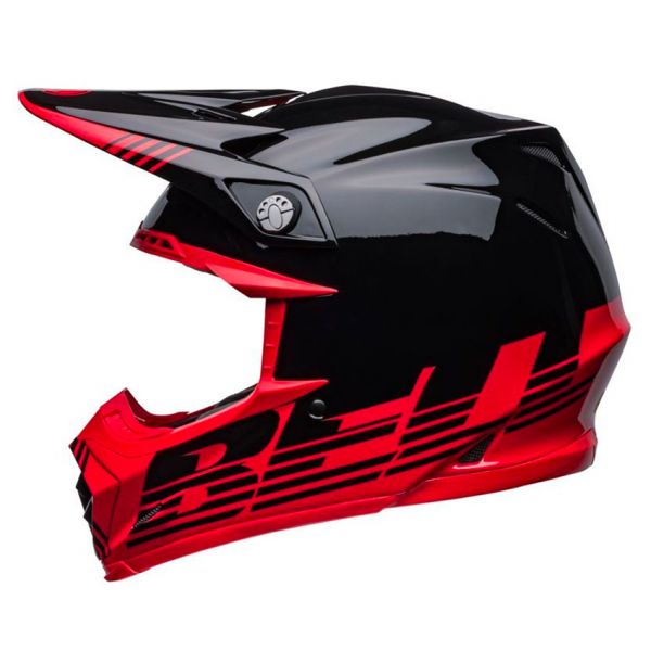Bell Moto-9 Mips Louver Black Red