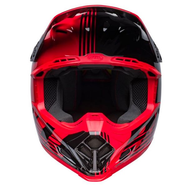 Bell Moto-9 Mips Louver Black Red