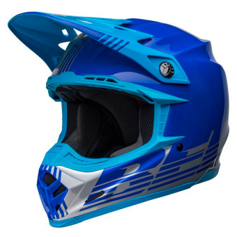 Cross Bell Moto-9 Mips Louver Grey Blue