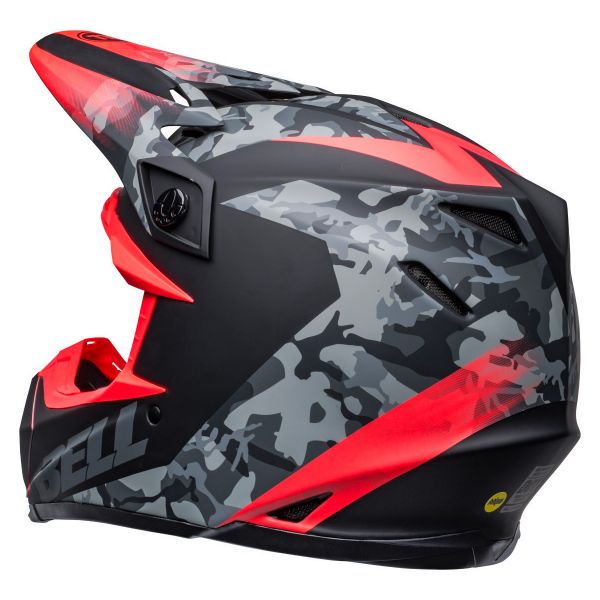 Bell Moto-9 Venom Black Camo Infared