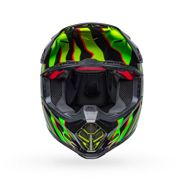 Bell Moto-9S Flex Claw Black Green