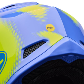 Bell MX-10 Mips Camo Fluorescent Yellow