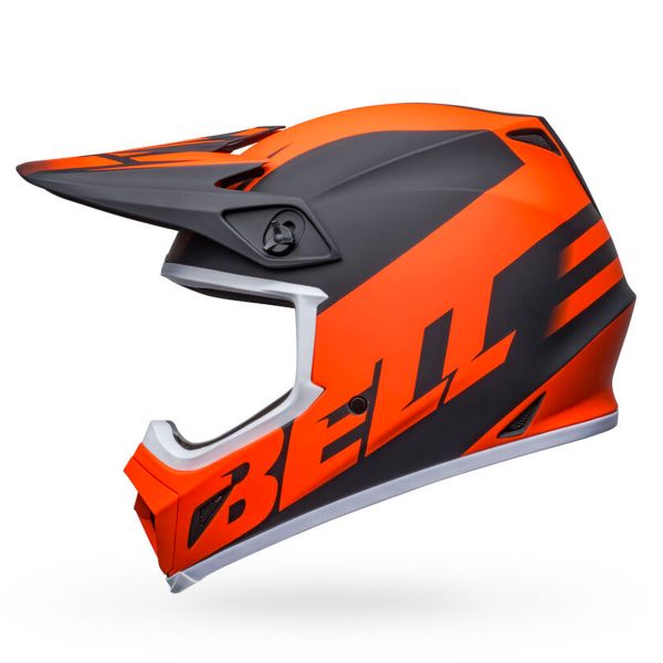 Bell MX-9 Mips Disrupt Matt Black Orange