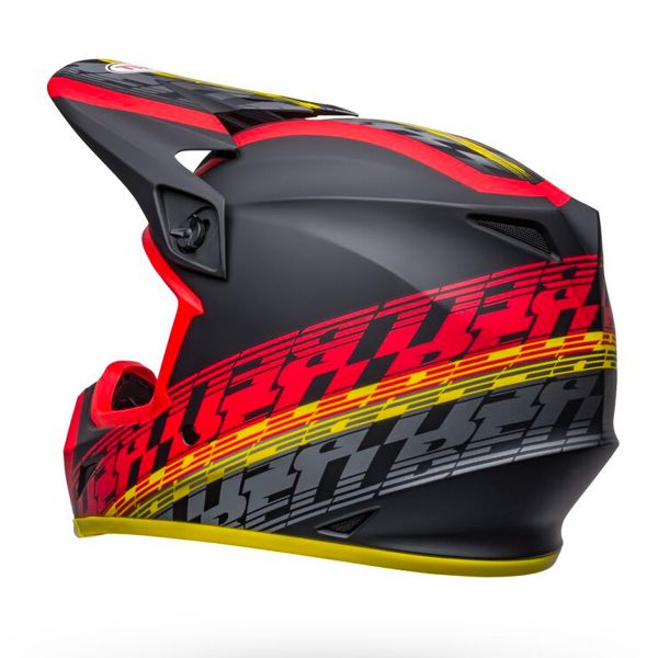 Bell MX-9 Mips Offset Matt Black Red