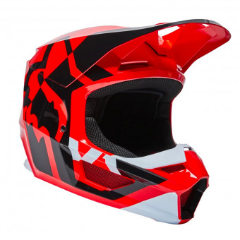 Casque Cross FOX V1 Lux Fluo Red Casque Cross FOX V1 Lux Fluo Red
