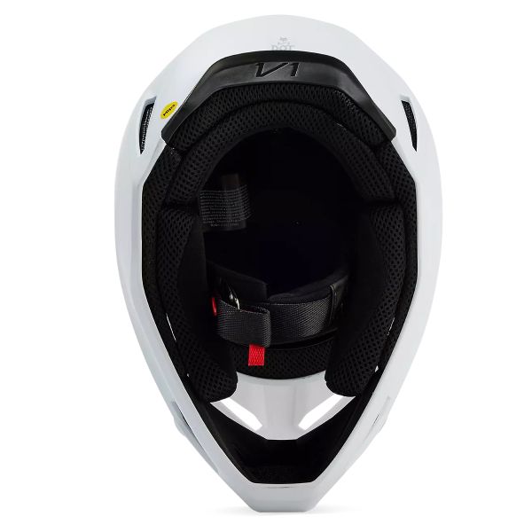 FOX V1 Solid Matt White