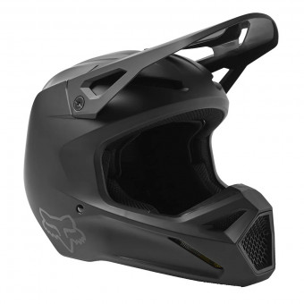 Casque Cross FOX V1 Solid Matte Black Casque Cross FOX V1 Solid Matte Black