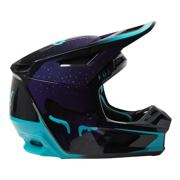 FOX V2 Vizen Black Purple