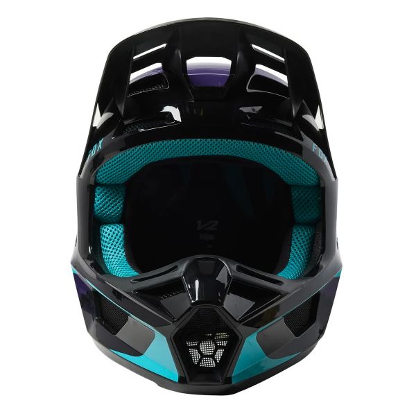 FOX V2 Vizen Black Purple