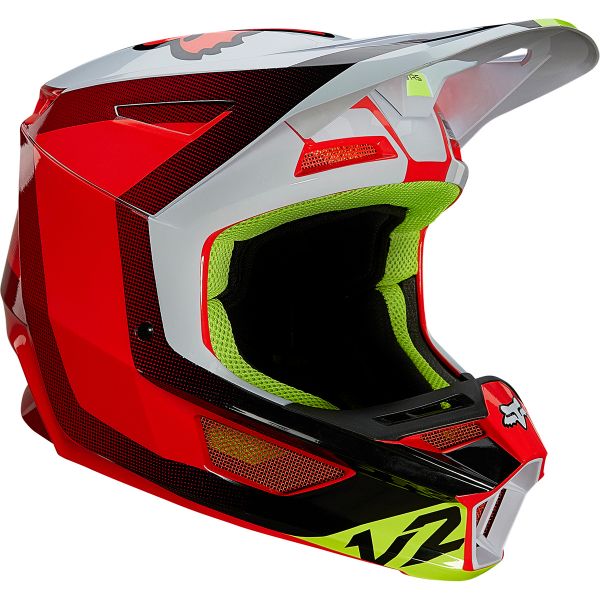 Casco Moto Jet Origine PALIO 2.0 Scout Nero Rosso Fluo Lucido Vendita