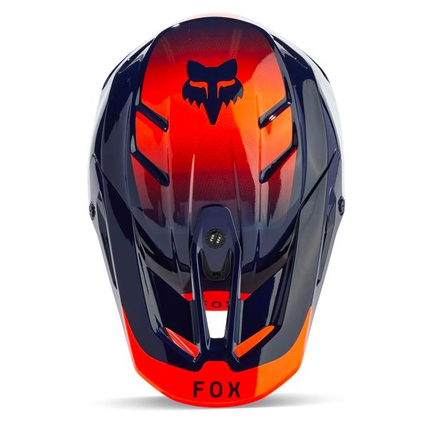 FOX V3 Revise Navy Orange