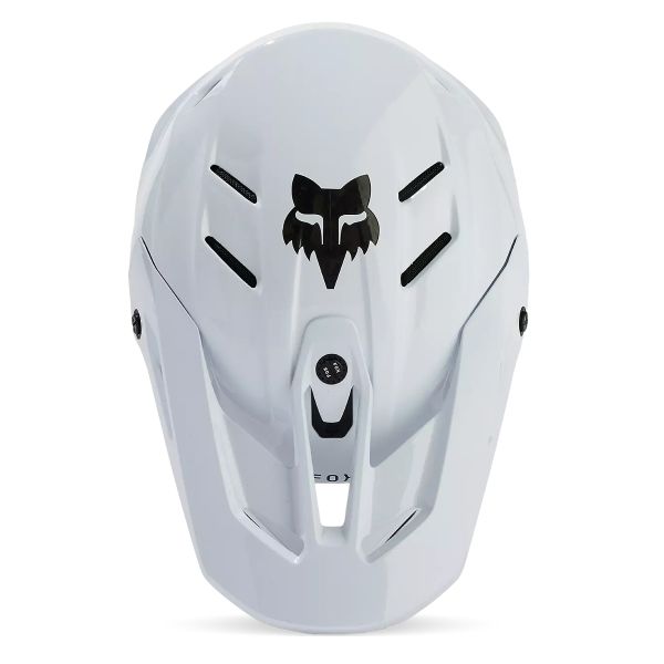 FOX V3 RS Carbon Solid White