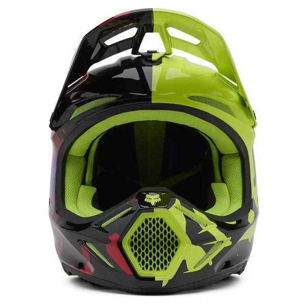 FOX V3 Throttle Fluo Yellow