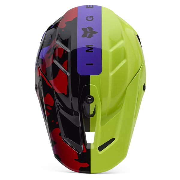 FOX V3 Throttle Fluo Yellow