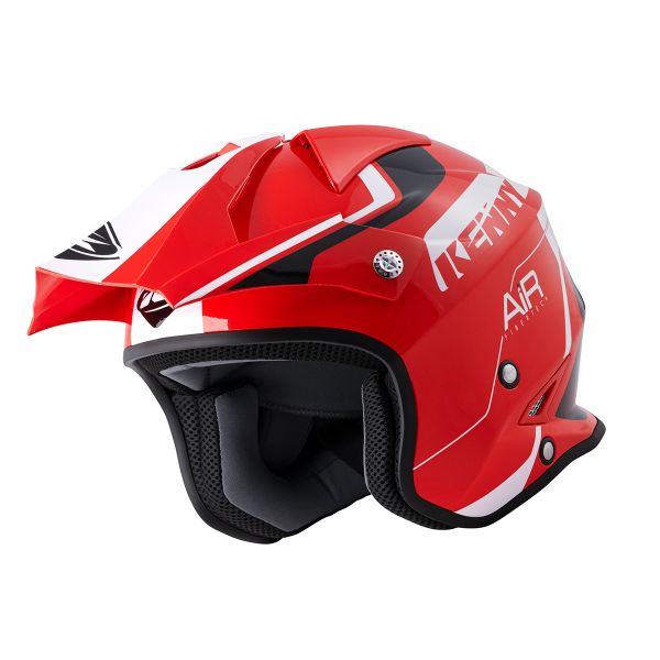 Casco Moto Kenny Trial Air Graphic Red Al Miglior Prezzo | iCasque.it