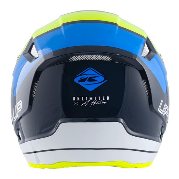 Kenny Trial Up Graphic Blue Neon Yellow