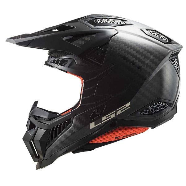 LS2 C X-Force Pro Fim carbonio opaco MX703