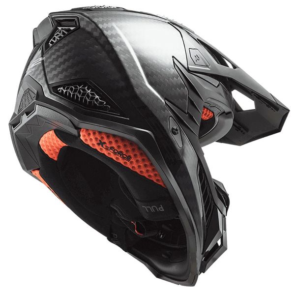 LS2 C X-Force Pro Fim carbonio opaco MX703