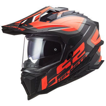 Casque Cross LS2 Explorer Alter Mat Black Fluo Orange MX701 Casque Cross LS2 Explorer Alter Mat Black Fluo Orange MX701
