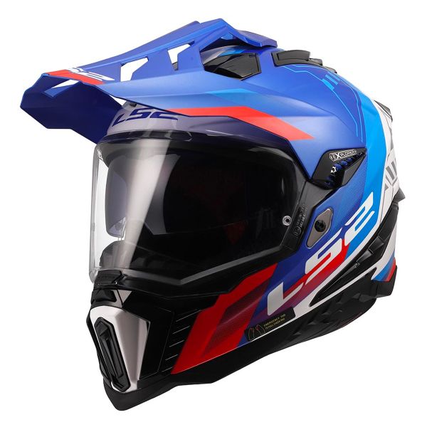 Cross LS2 Explorer Hexa White Blue Red MX701