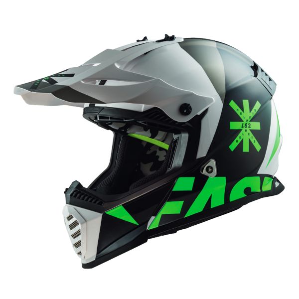 Cross LS2 Fast Evo Heavy Black White MX437