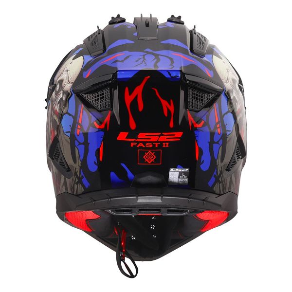 LS2 Fast II Zombie II Black Red Blue MX708