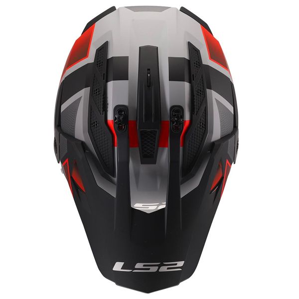 LS2 Pioneer II Block Grey Red MX702