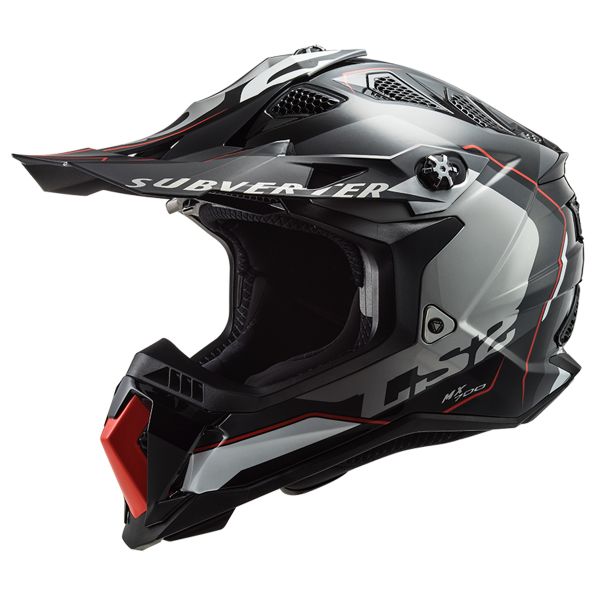 Cross LS2 Subverter Arched Black Silver Titanium MX700