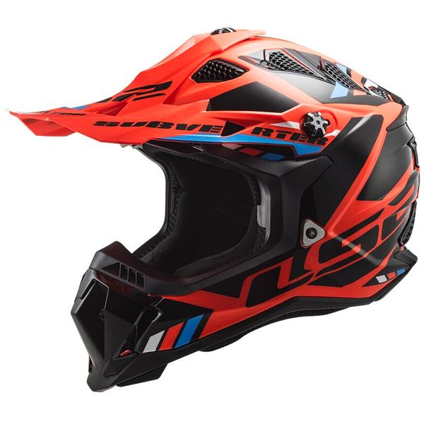 Cross LS2 Subverter Evo II Stomp Fluo Orange Black MX700