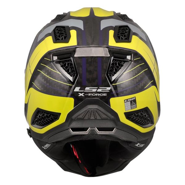 LS2 X-Force Galuo Grigio H-Vis Giallo MX703