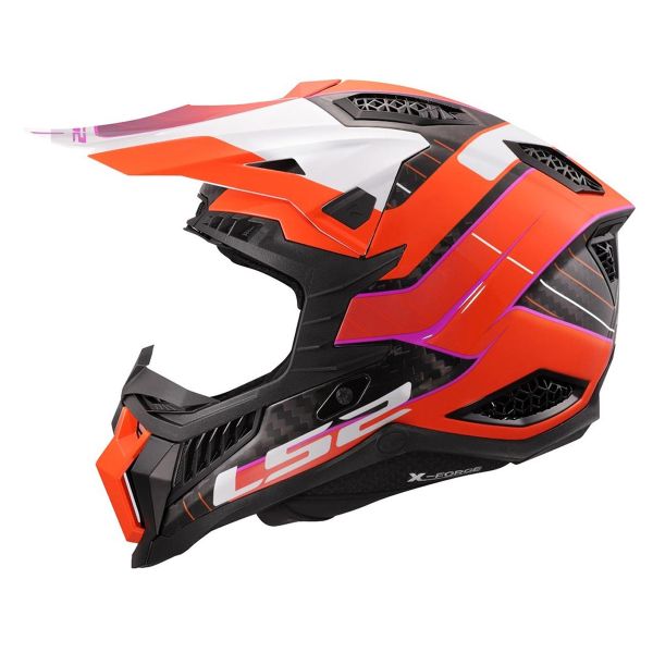 LS2 X-Force Galuo Arancione MX703