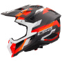 Casque Cross LS2 X- Force Phantom Orange Red MX703