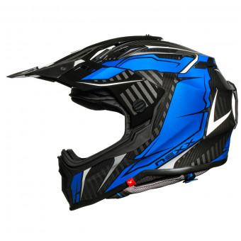 Casque Cross Nexx X.WRL Atika Blue White Casque Cross Nexx X.WRL Atika Blue White