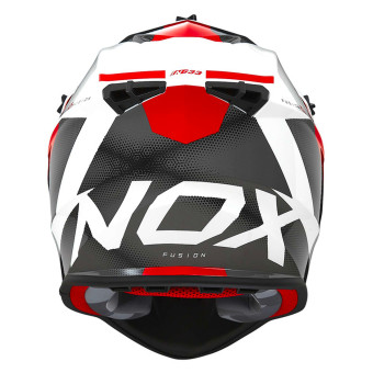 NOX N633 Fusion White Red