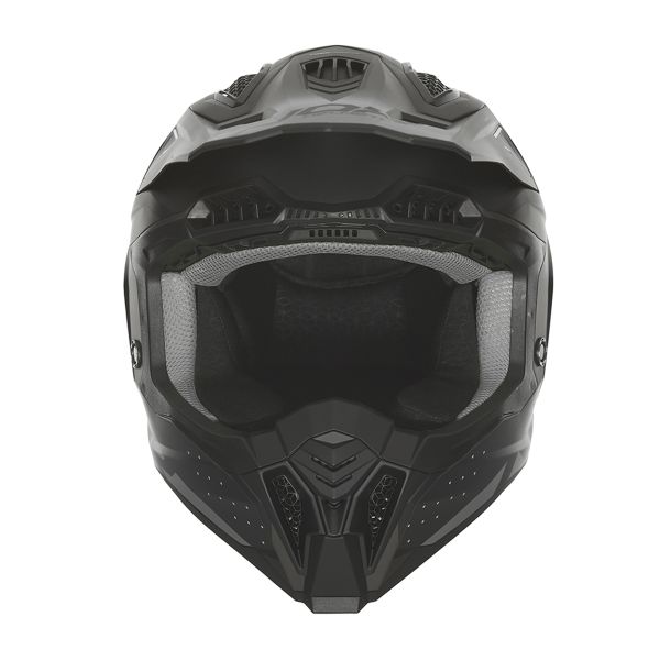 NOX N634 Nero opaco sfumato Argento