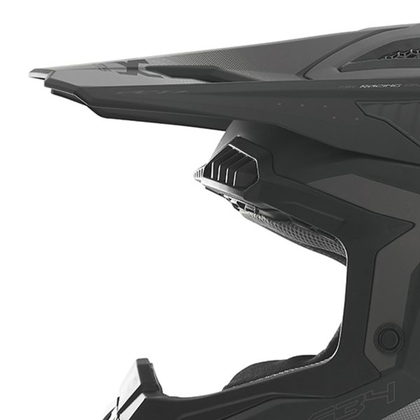 NOX N634 Nero opaco sfumato Argento