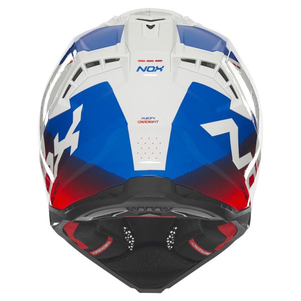 NOX N634 Gradiante Bianco Blu Rosso