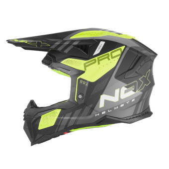 Casque Cross NOX N634 Storm Mat Black Yellow