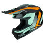 Casque Cross Scorpion Smx-10 Speed Black Orange Green