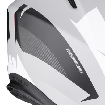Scorpion Smx-10 Speed Matt Grey Black White