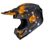 Casque Cross Scorpion Smx-10 Vibe Matt Black Orange