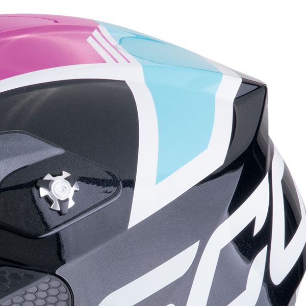 Scorpion VX-16 Evo Air Analogico Nero Metallo Blu Rosa