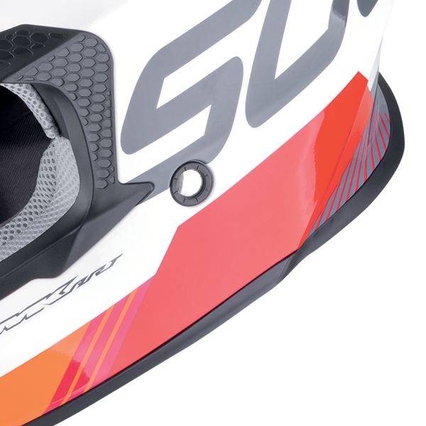 Scorpion VX-16 Evo Air Analogico Bianco Arancione