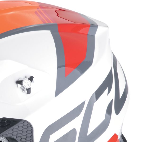 Scorpion VX-16 Evo Air Analogico Bianco Arancione