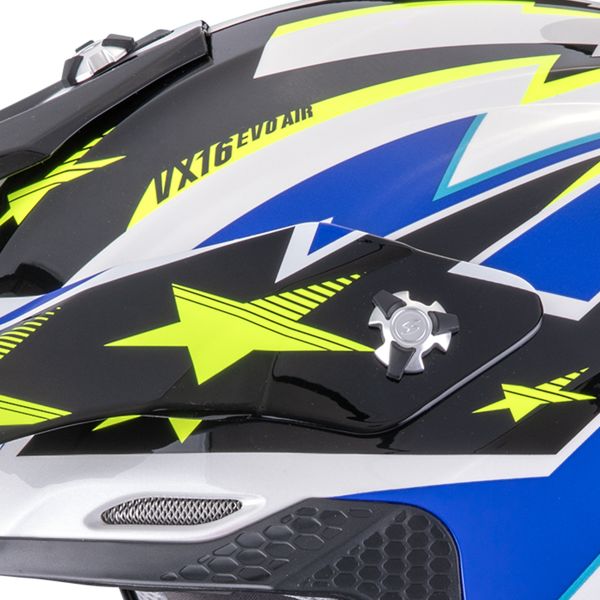 Scorpion VX-16 Evo Air Patriot White Blue Yellow