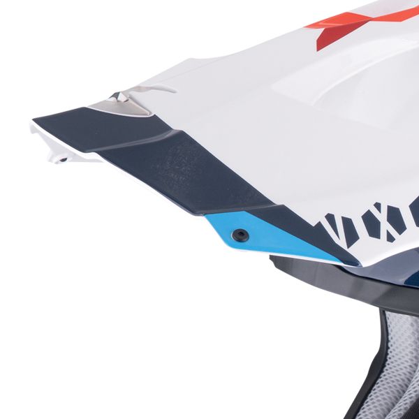 Scorpion VX-16 Evo Air Rod Bianco Rosso Blu