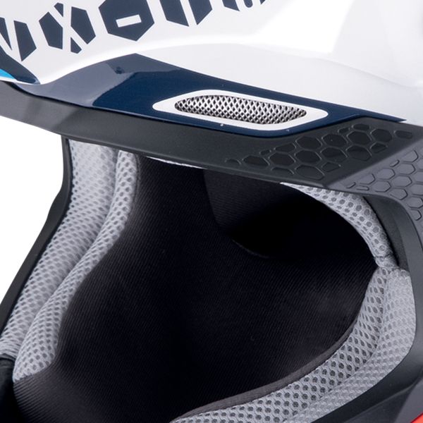 Scorpion VX-16 Evo Air Rod Bianco Rosso Blu